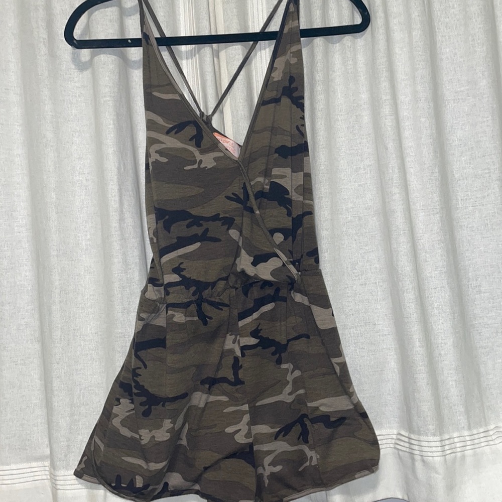 camo romper